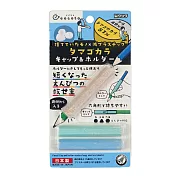 KUTSUWA eecoto 減塑良蓋延長桿 友善地球 六角筆蓋延長桿3入組 蛋殼再製款