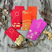 部落格來OKAPI 開袋運轉紅包袋(一組六入)