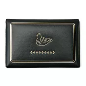 【HIGHTIDE】日本復古白鴿存摺/卡片收納夾 ‧ 黑色