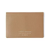 【日本HIGHTIDE】經典PASSEN系列存摺/卡片收納夾 ‧ 淺咖啡