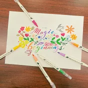PENTEL 雙頭柔繪筆 24色組