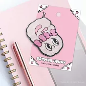 JzFun / 艾絲樂小兔 刺繡造型髮夾 (大臉)