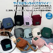 【Sayaka紗彌佳】日系旅人日誌純色質感燈芯絨材質側背包 -黑色