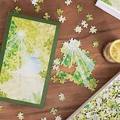 【克里斯多插畫森林】水彩風拼圖-1000片紙拼圖-陽光正好