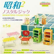 昭和懷舊微縮收藏 第2彈 扭蛋/轉蛋 _全套5款