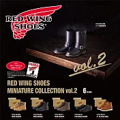 RED WING官方微縮模型第2彈 扭蛋/轉蛋 單入隨機款