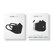 澳洲 AusAir 淨空氣超防護口罩組 M + 濾片 M (四入)