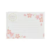 【Wa-Life】春限定|手紙美人美濃和紙信紙組 ‧ 櫻花粉