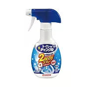 日本【金鳥牌KINCHO】馬桶強效清潔泡沫/強力直射兩用噴劑 300ml