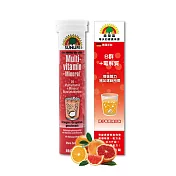 【SUNLIFE森萊富】B群+電解質發泡錠(橘子葡萄柚口味/共20錠)