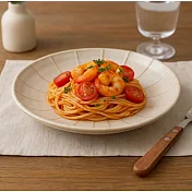 【日本Kakuni】窯變粉引十草 陶瓷餐盤23cm