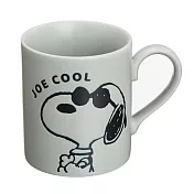 【日本金正陶器】Snoopy史奴比 one’s陶瓷馬克杯260ml ‧ 灰