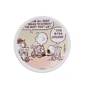 【日本金正陶器】Snoopy史奴比 陶瓷小皿10cm ‧ 漫畫
