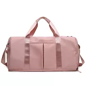 [ BeOK ] 旅行出差大容量手提行李包 乾濕分離背包 健身包 粉色