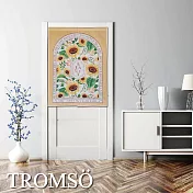 TROMSO厚白棉麻風尚門簾- D52愛慕葵園
