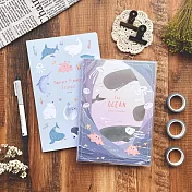 The Ocean 週計畫手帳套組v.2 [深海紫]