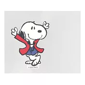 sun-star Snoopy 防水耐熱無痕裝飾貼紙 史努比 跳舞