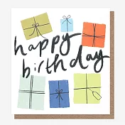 Caroline Gardner 英國進口毛筆風生日賀卡 禮物驚喜