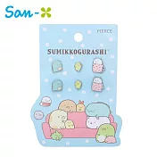 【日本正版授權】角落生物 耳環組 針式耳環/三對組耳環/飾品 角落小夥伴 - 一般款