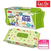 日本LEC 迪士尼抗菌濕紙巾-玩具總動員60抽X3包入-有效期限至2026/01/18