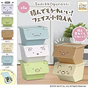 KOROKORO 堆疊也很可愛角落小夥伴小物收納盒 扭蛋/轉蛋 _全套5款
