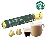 【星巴克】Nespresso咖啡機專用膠囊(有效日期2025/1/21) 香草風味咖啡膠囊(10顆/盒)