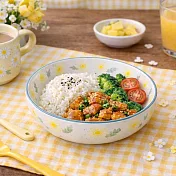 【日本Shinacasa】可愛復古風陶瓷餐碗280ml ‧ 花朵