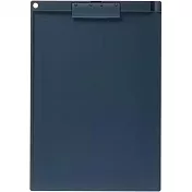 KOKUYO 薄型靜音板夾A4- 直式深藍