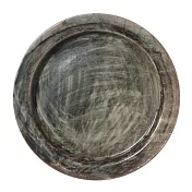 【Tojiki Tonya】美濃燒|穗之絣陶瓷餐盤16cm ‧ 焦茶色