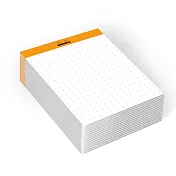 【Rhodia|time】備忘錄便籤_N°13_10.5x14.8cm_點格_240張_ Memo pad