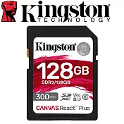 Kingston 金士頓 128GB SDXC UHS-II U3 V90 記憶卡 SDR2/128GB