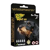 【精靈博士】Dr.Peticon 防蝨防蚤滴劑1ml*5入 (香葉醇)(有效日期2025/10/13) 狗用(s號)20kg以下