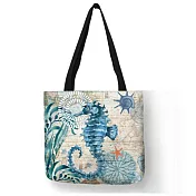 HAPPY TELL環保購物袋‧ 海馬