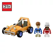 【日本正版授權】TOMICA 騎乘系列 夏亞x阿姆羅 越野車 玩具車 機動戰士/鋼彈/GUNDAM 多美小汽車