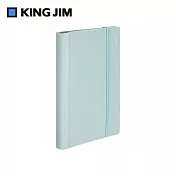 【KING JIM】精選色 Compack A4 可對摺資料夾 10頁 淺藍色