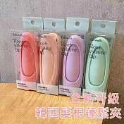 韓國瀏海夾 髮根蓬鬆髮夾 瀏海無痕髮捲 綠色(2入組)