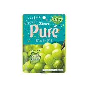 Kanro甘樂 Pure鮮果實軟糖-(到期日2024/8/21) 白葡萄口味
