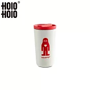 【HOLOHOLO】HOWALK 陶瓷隨行保溫杯（390ml／6色） 白色