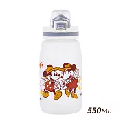 【HOUSUXI舒希】迪士尼米奇米妮系列-Tritan彈蓋水瓶550ml-A1