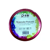 丟勒圓鐵盒水彩紙 紅色