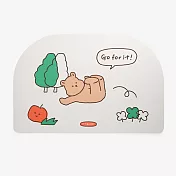 【韓國Dailylike】可愛動物居家珪藻土吸水地墊 ‧ 熊熊