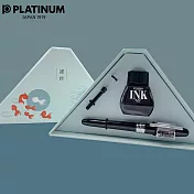 PLATINUM PLAISIR 鋼筆 三角禮盒組 黑