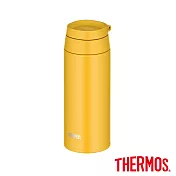 【THERMOS膳魔師】不鏽鋼可提式上蓋真空保溫杯GOGO杯500ml (JOO-500-Y) 潛水艇黃