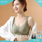 【KISSDIAMOND】無痕減壓高穩定無鋼圈內衣(KDW-8393) XL 魅茶綠