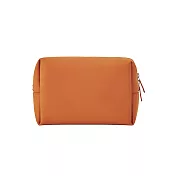 【MUJI 無印良品】自由組合收納包/長方形.大.厚型/橘