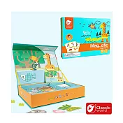 【德國 classic world 客來喜經典木玩】磁性遊戲盒- 森林動物《20025》