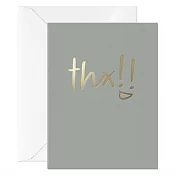 【Card Nest 】THX!! (mini) 感謝卡 #M1043