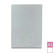 【DATA MATE A5便條本 】可撕式便條本 RF-193T  A5尺寸-空白 淺灰藍