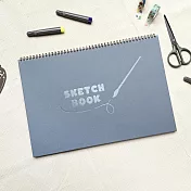 【conifer 綠的事務】8K仙蹤特調系列繪圖本 	 天空之靛