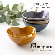 【Minoru陶器】Meguru素色陶瓷餐碗240ml ‧ 薄墨綠